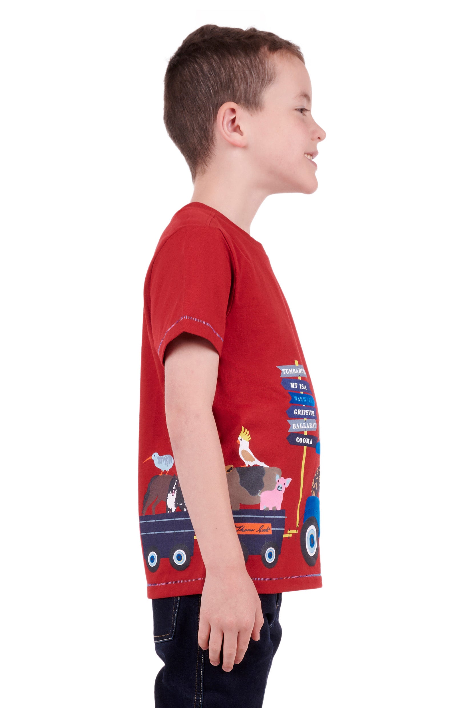 Thomas Cook Boys Travelling Farm Short Sleeve Tee