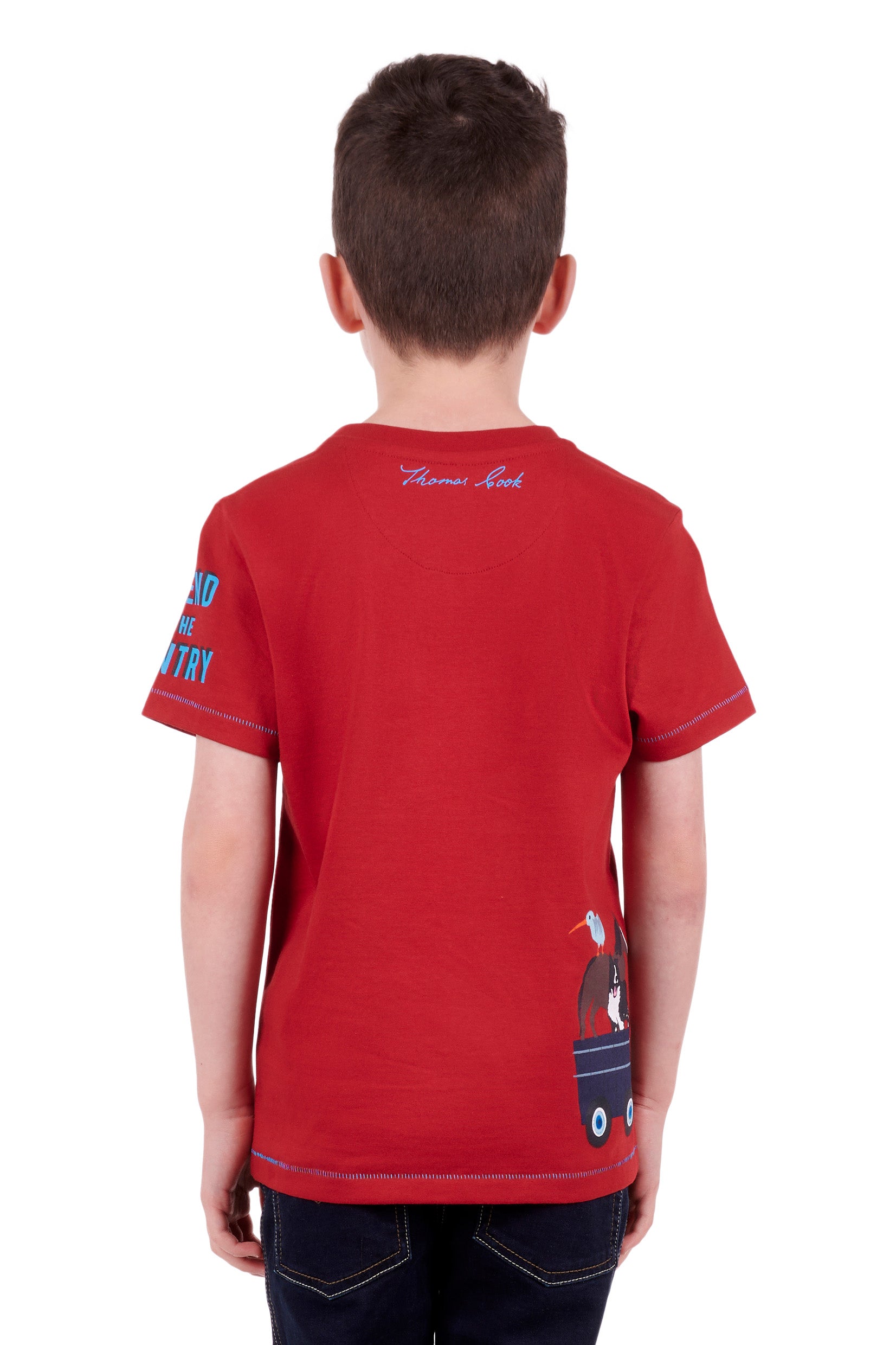 Thomas Cook Boys Travelling Farm Short Sleeve Tee