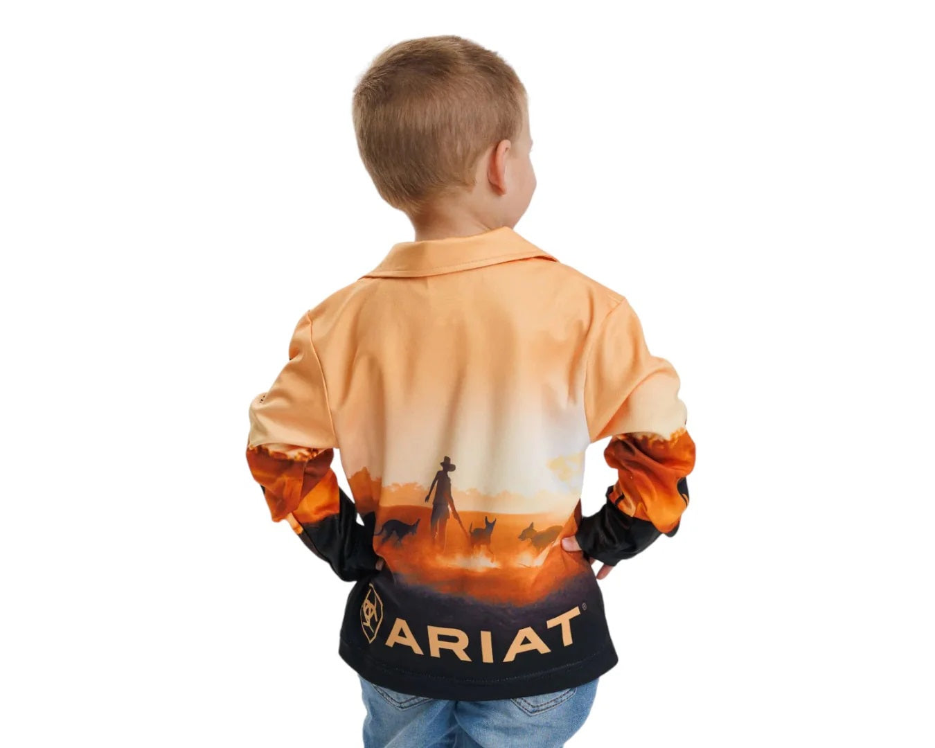 Ariat Kids Country Kids Fishing Shirt