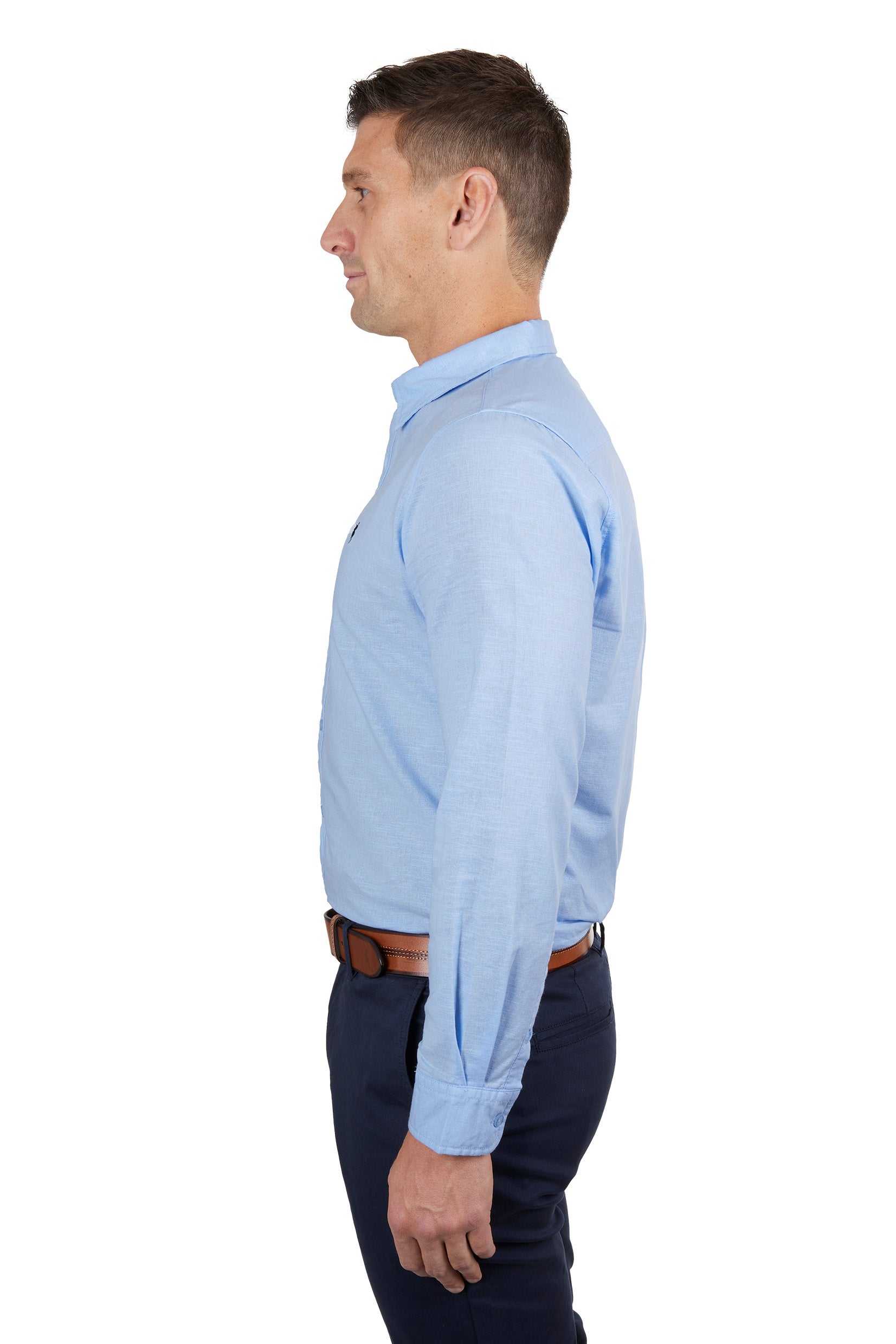 Thomas Cook Men's Linen Tailored LS Shirt