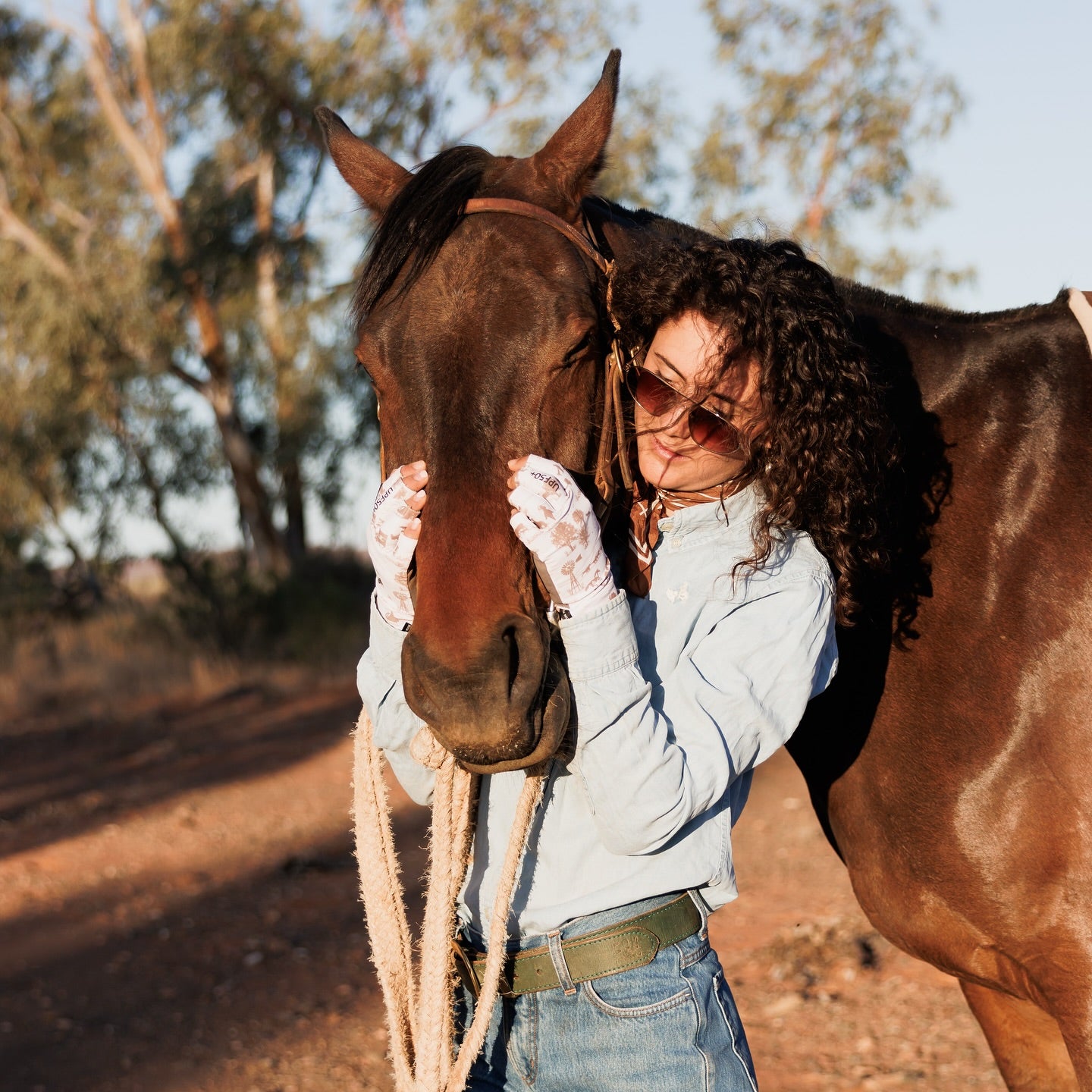 Bush Mits Extended Sleeve - Spinifex by Dusty Wattle