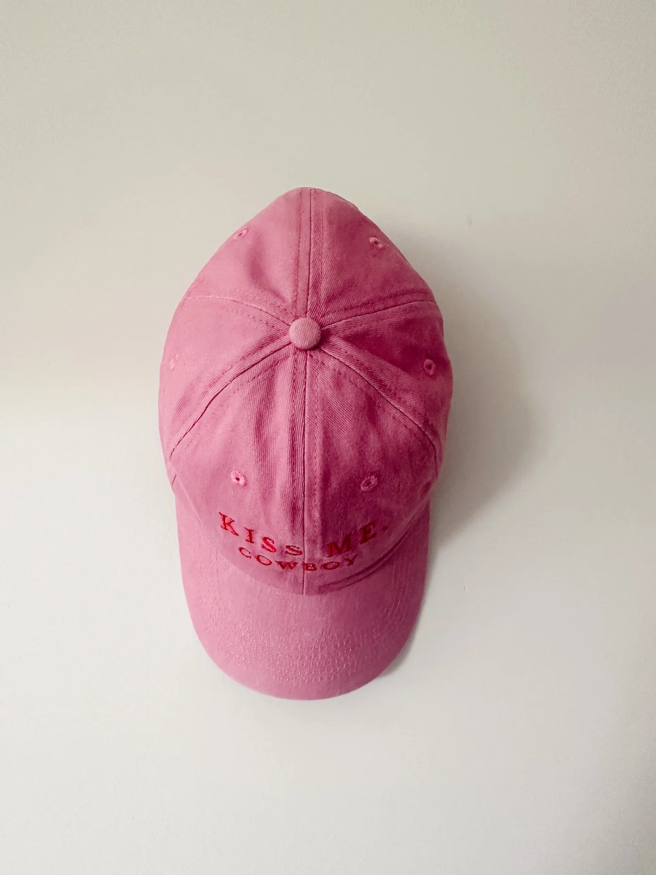 FAR MER Pink Dust Kiss Me Cowboy Cap