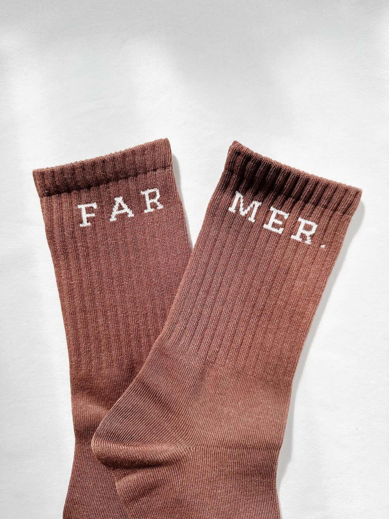 FAR MER Chocolate Boot Socks