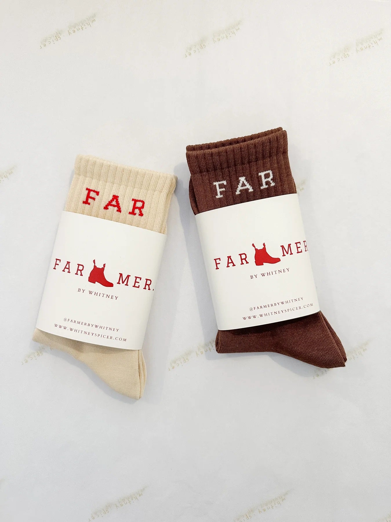 FAR MER Chocolate Boot Socks