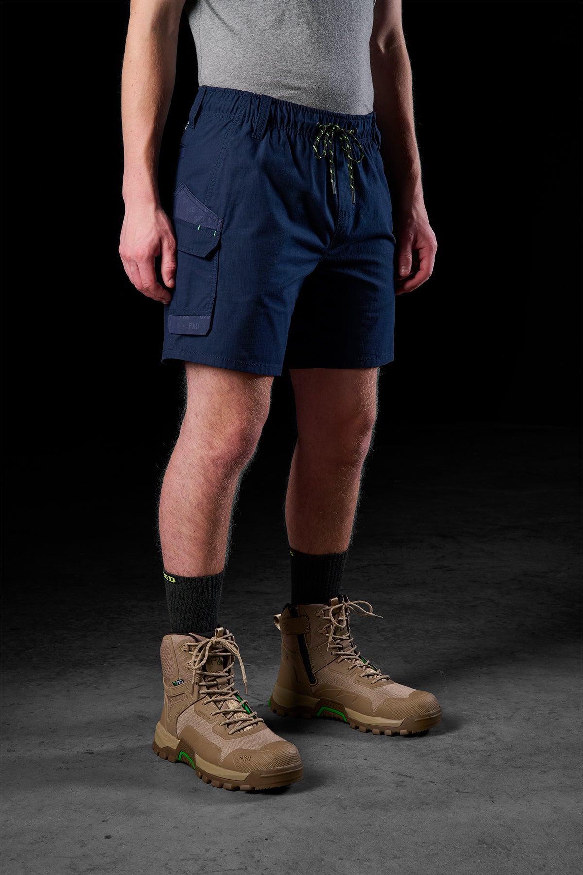 FXD WS-7 Elastic Waist Utility Shorts