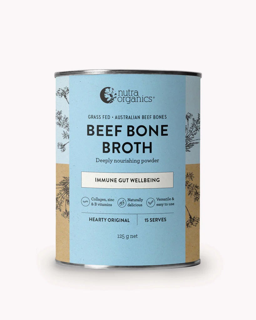 Nutra Organics Beef Bone Broth Hearty Original 125g