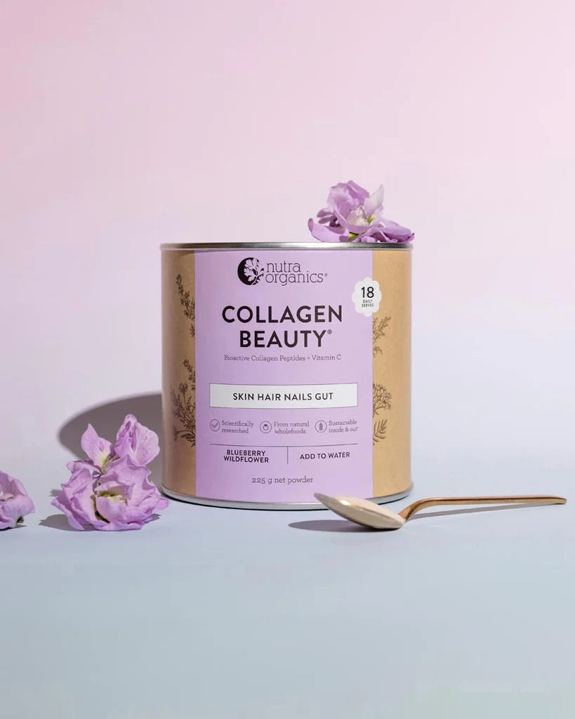 Nutra Organics Collagen Beauty Blueberry Wildflower 225g