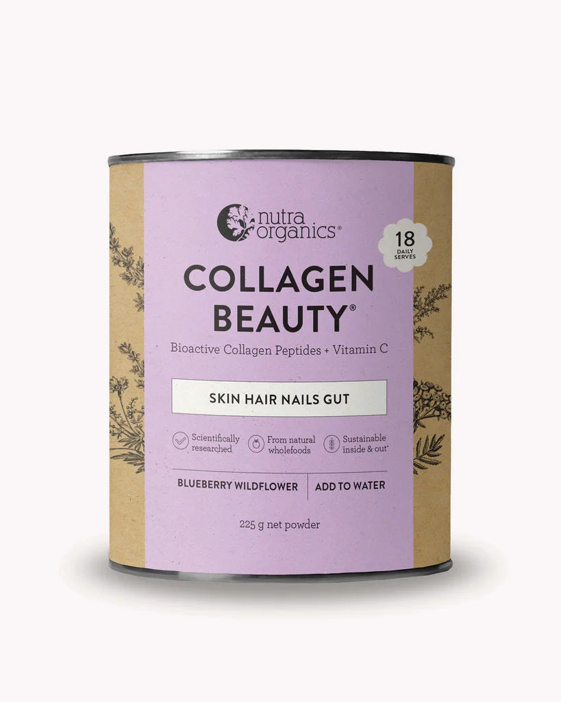 Nutra Organics Collagen Beauty Blueberry Wildflower 225g