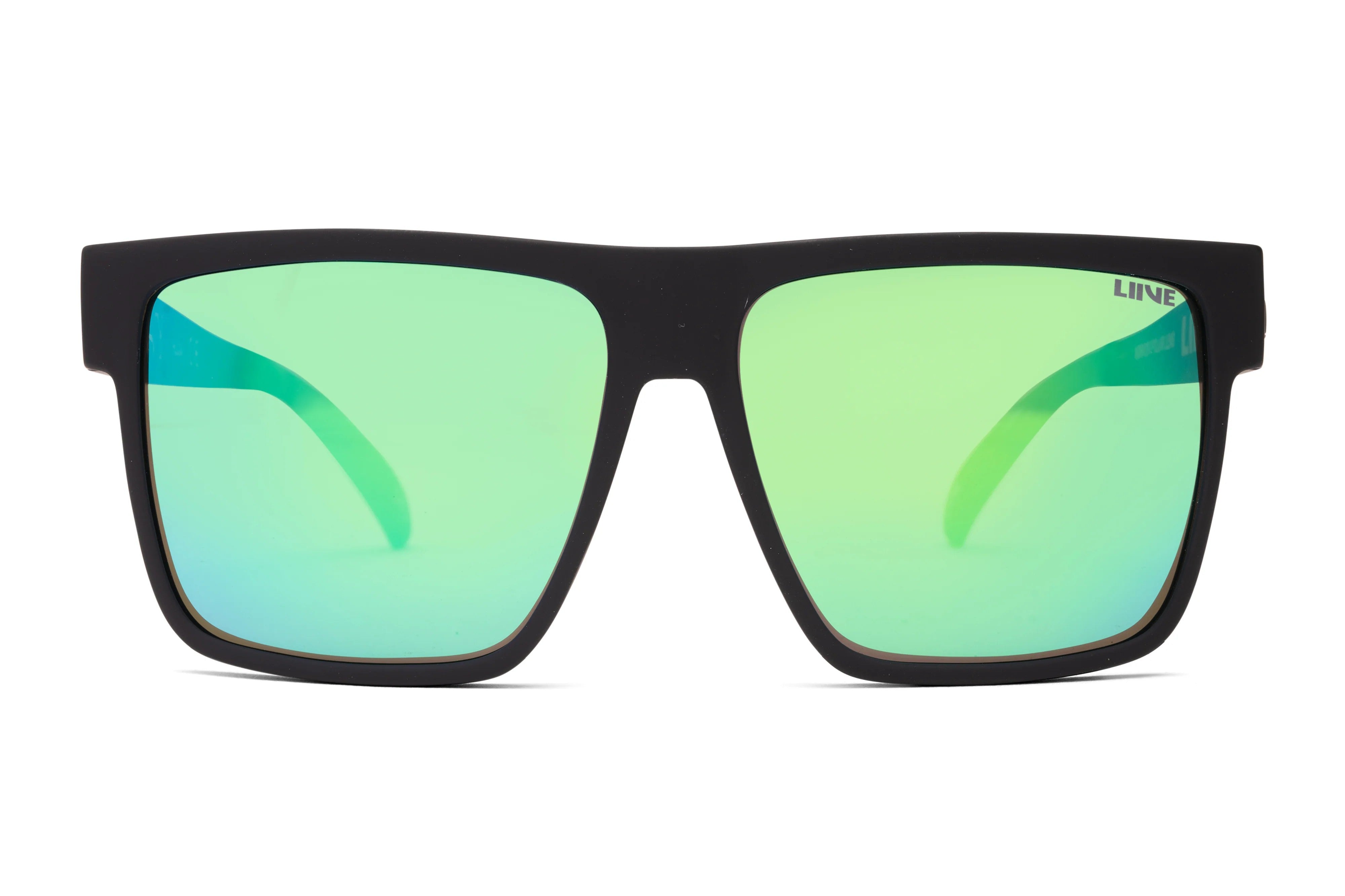 Liive Brooksey Float Mirror Polarised Matt Black Sunglasses