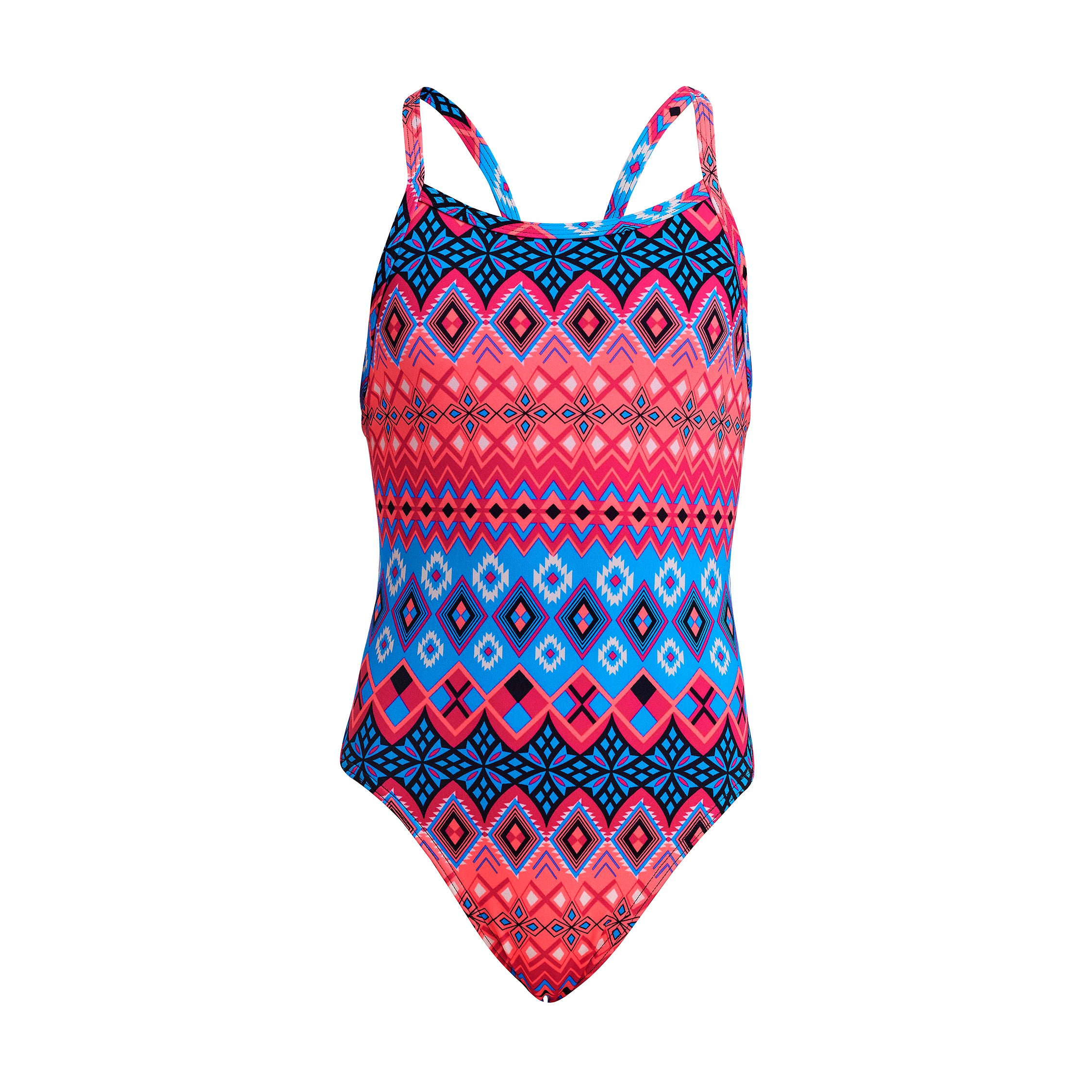 Funkita Girls Single Strap One Piece - Tinsel Town