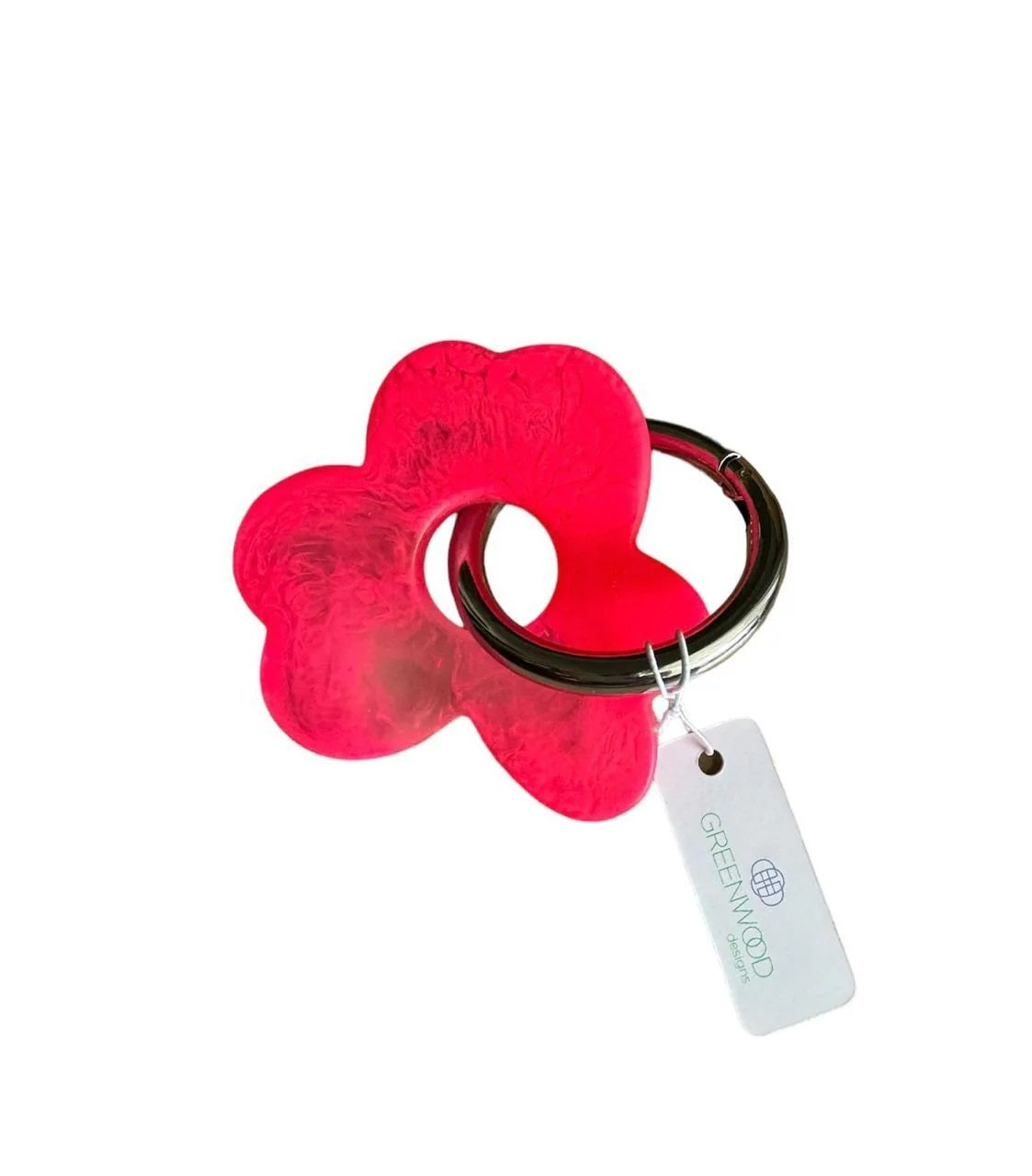 Greenwood Designs Floral Resign Keyrings