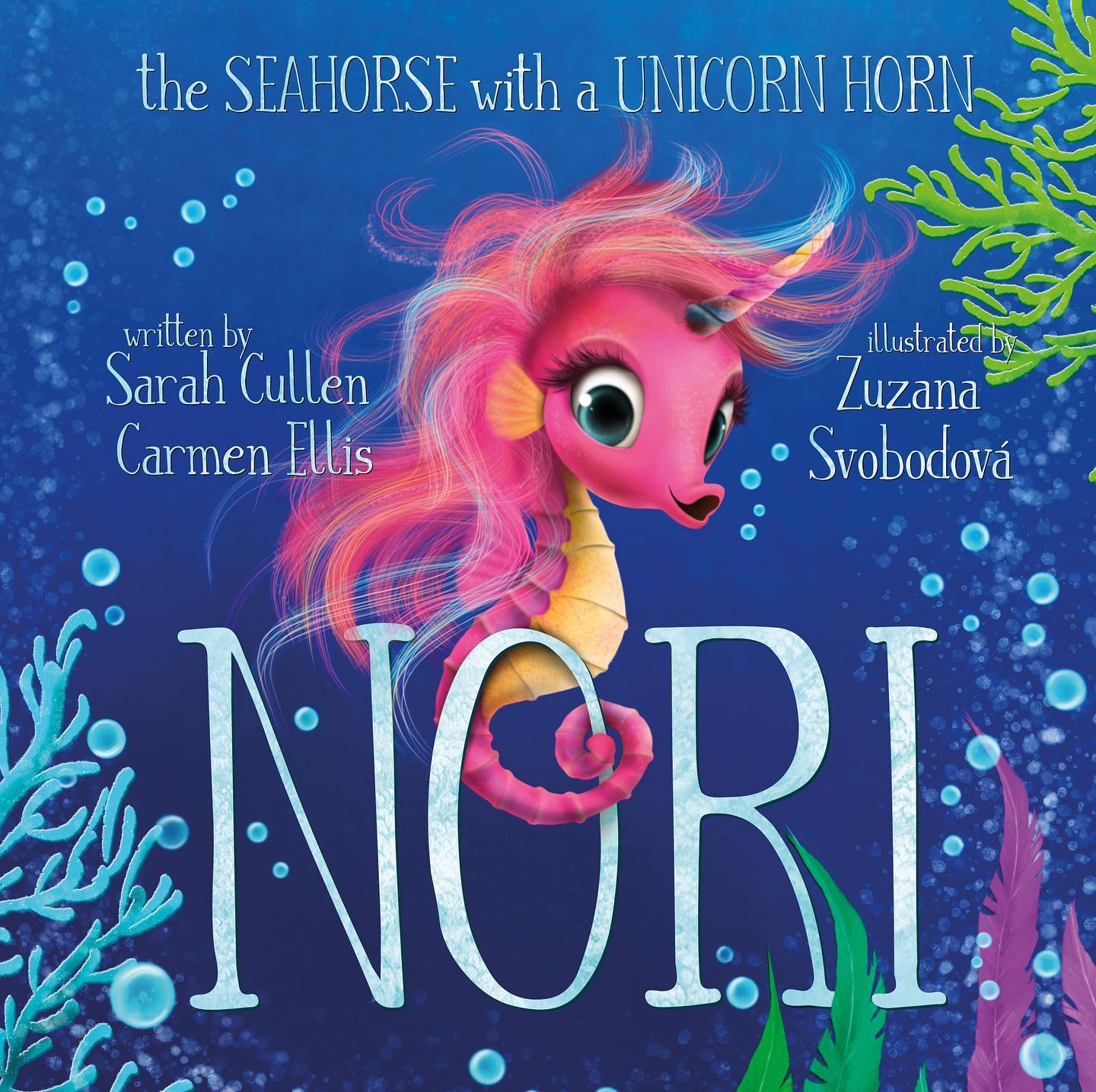 Nori: The Seahorse with a Unicorn Horn