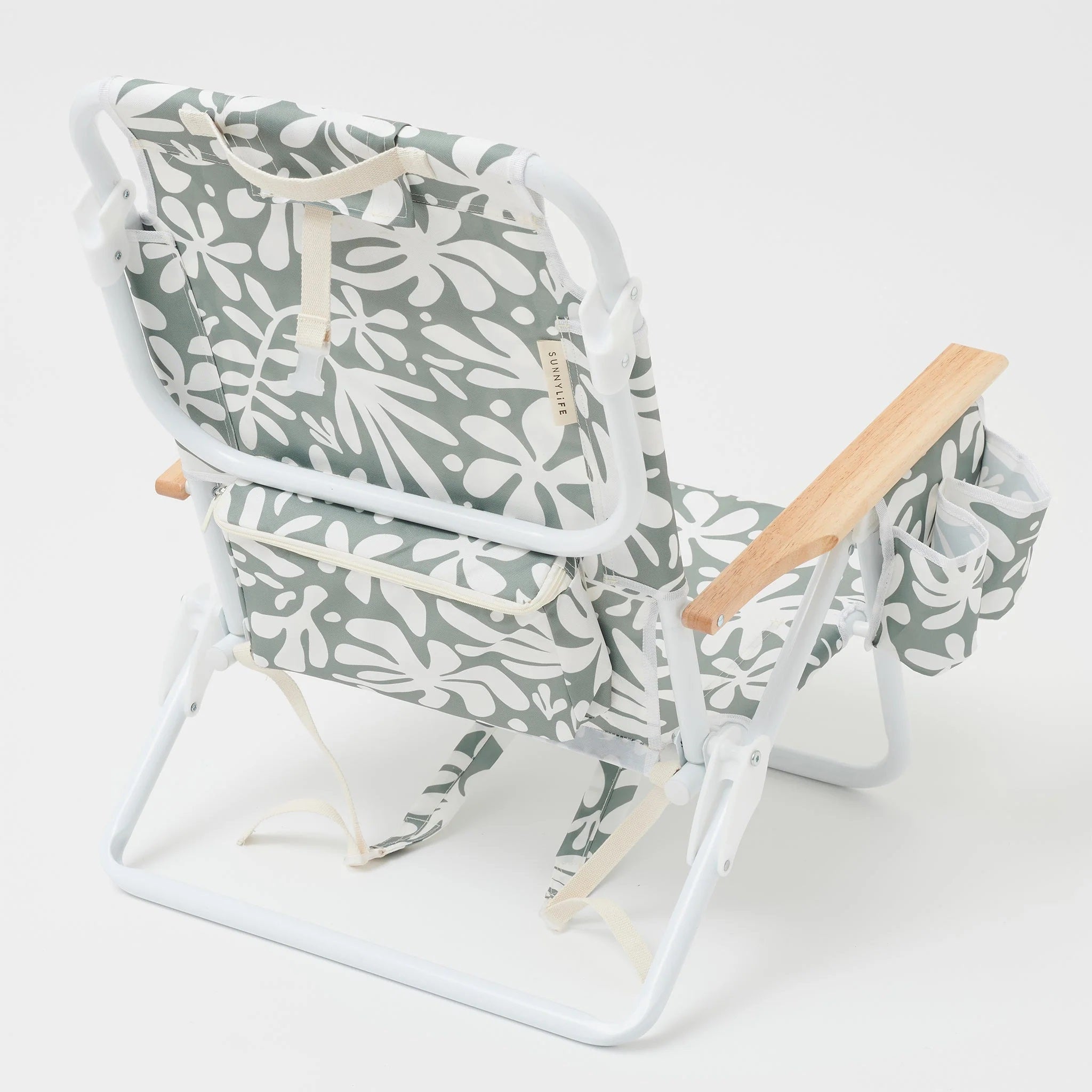 Sunnylife Luxe Beach Chair in Vacay Olive