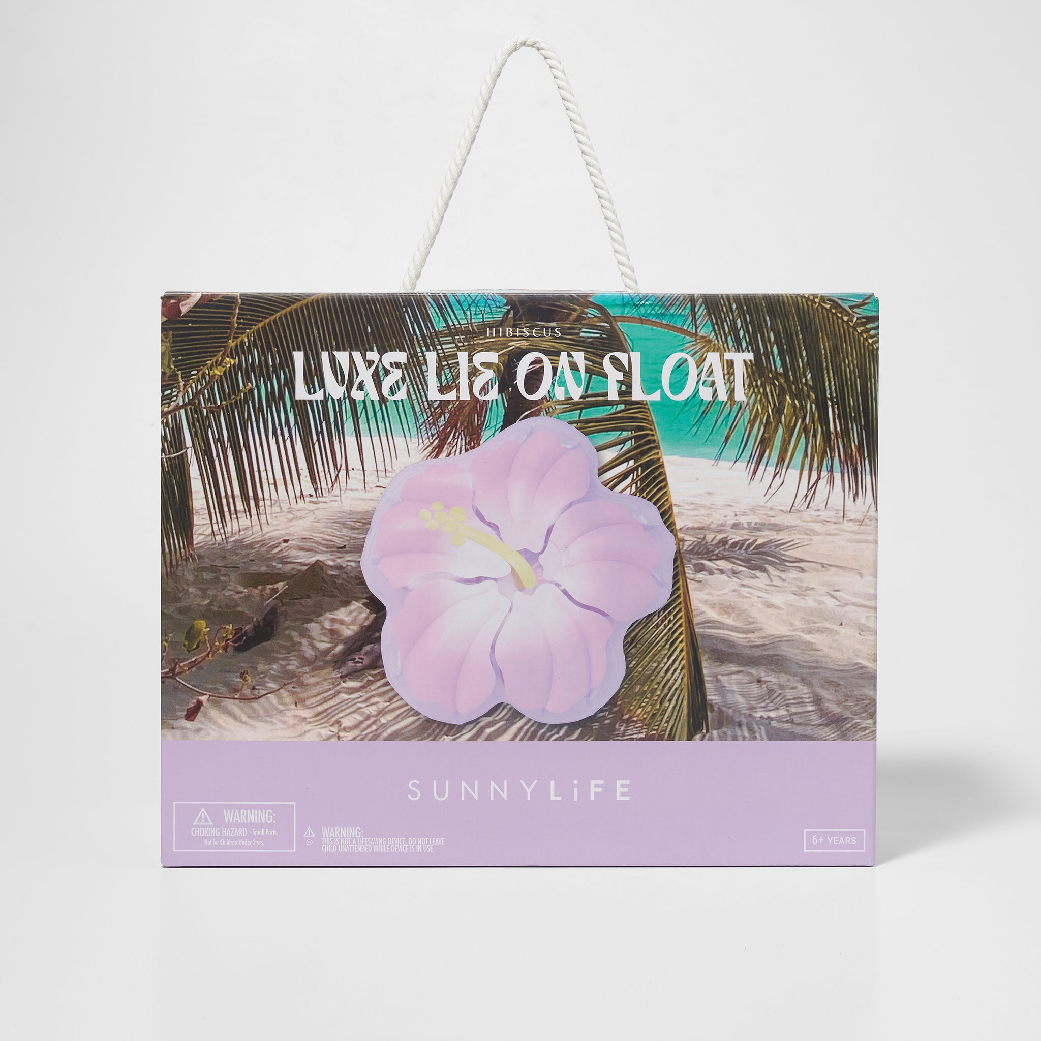 Sunnylife Luxe Lie-On Hibiscus Float