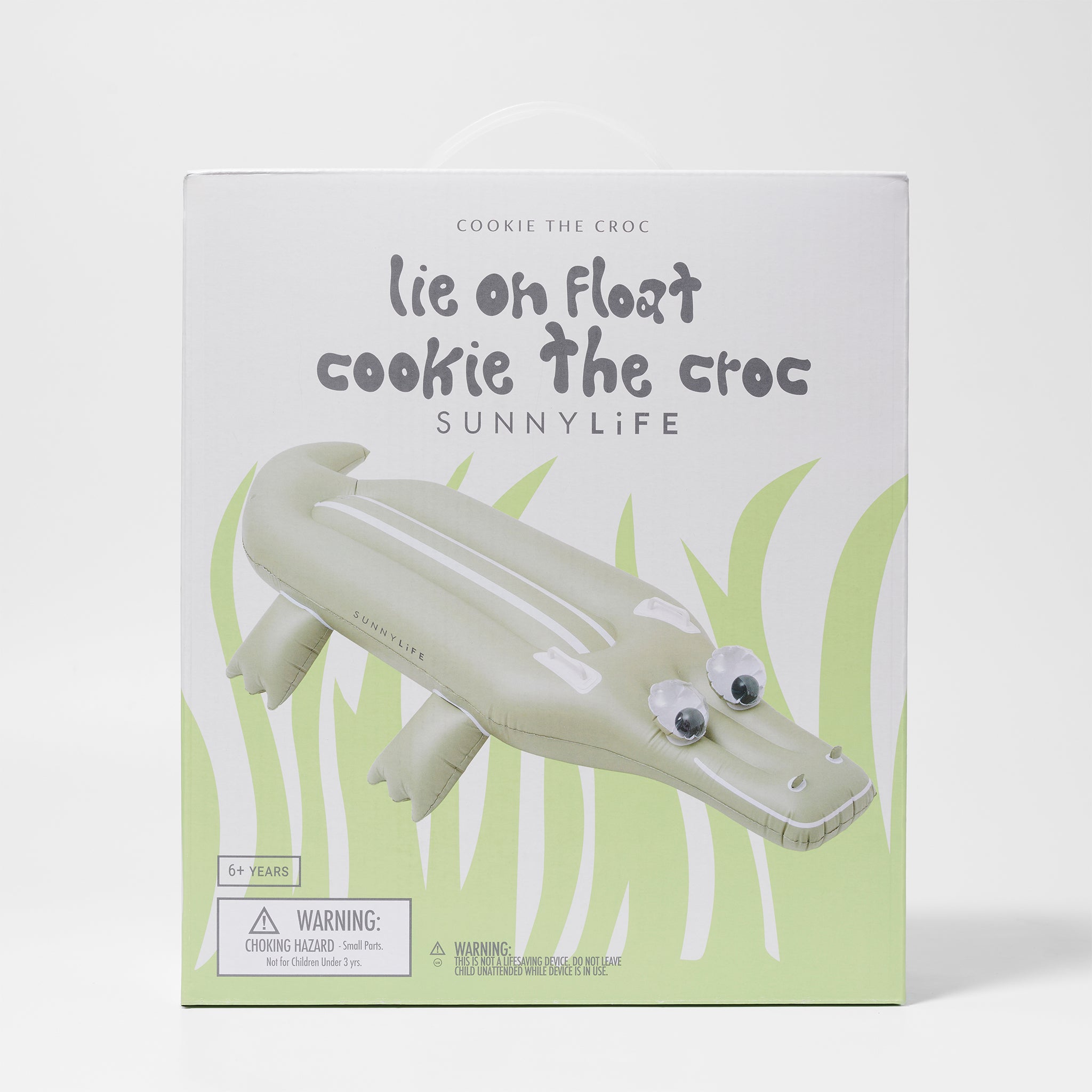 Sunnylife Kids Lie-On Float Cookie the Croc