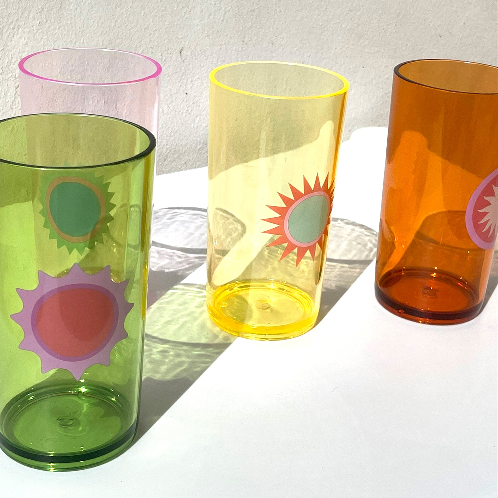 Sunnylife Poolside Tall Tumbler Set