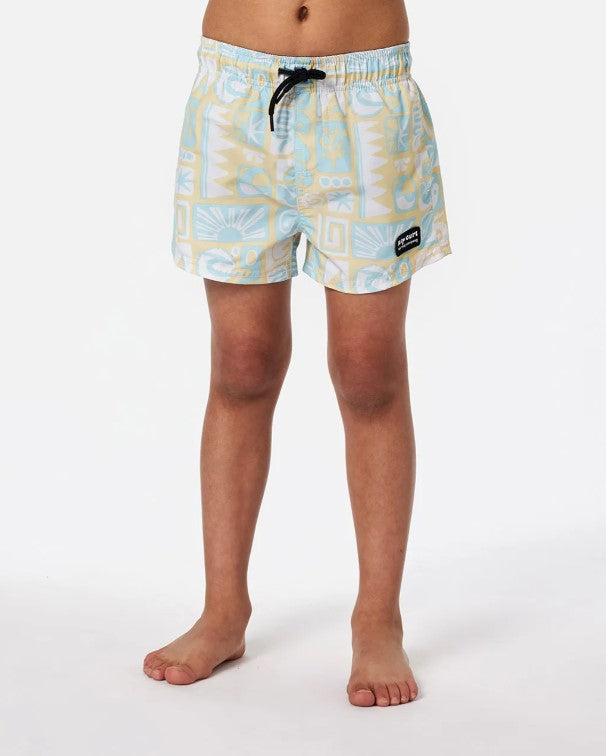 Rip Curl Surf Geo Volley Boardshorts - Boys