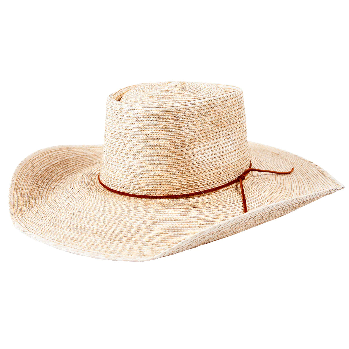 Sunbody Reata 3 Palm Leaf Hat in Oak