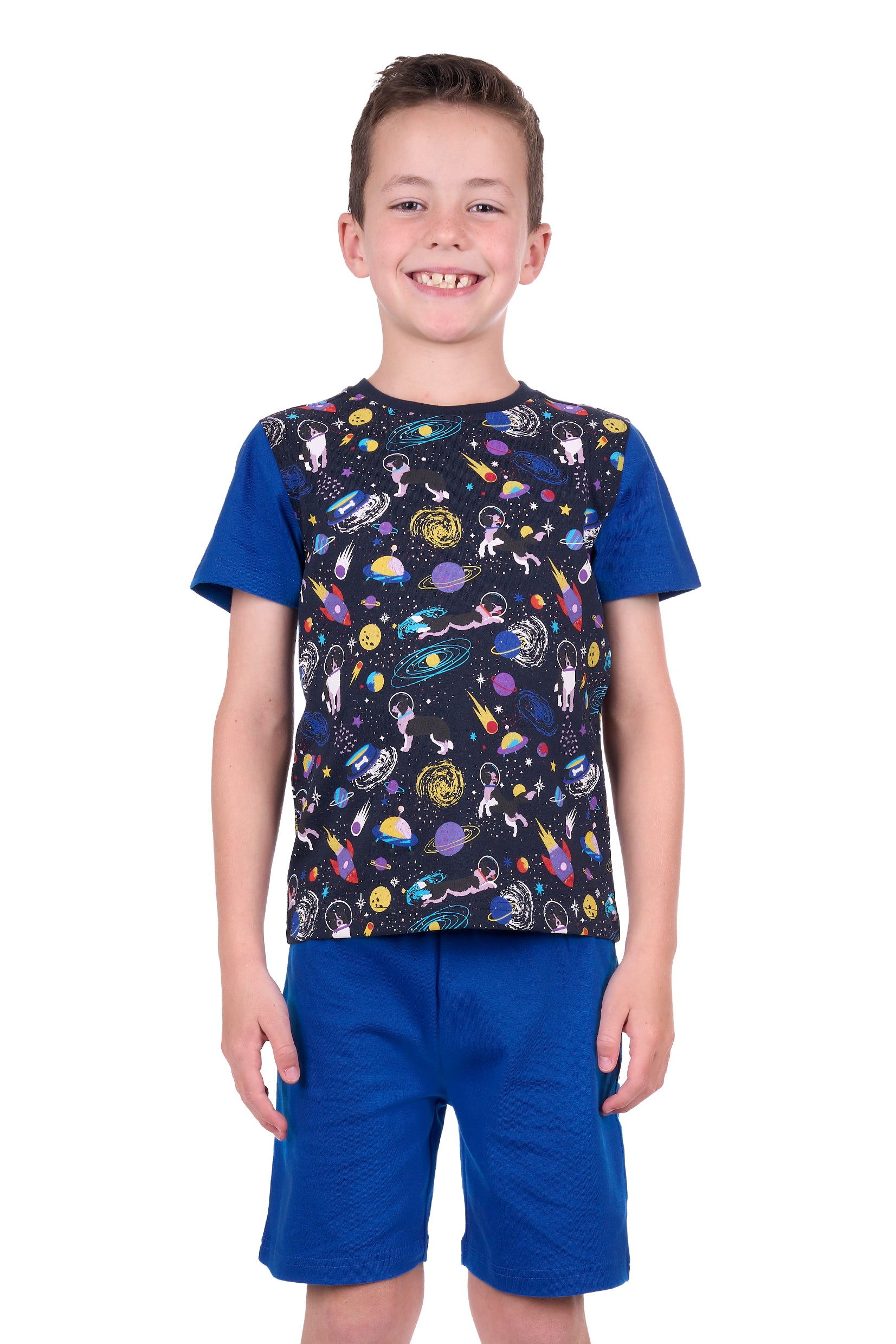 Thomas Cook Boys Dogs in Space Pyjamas