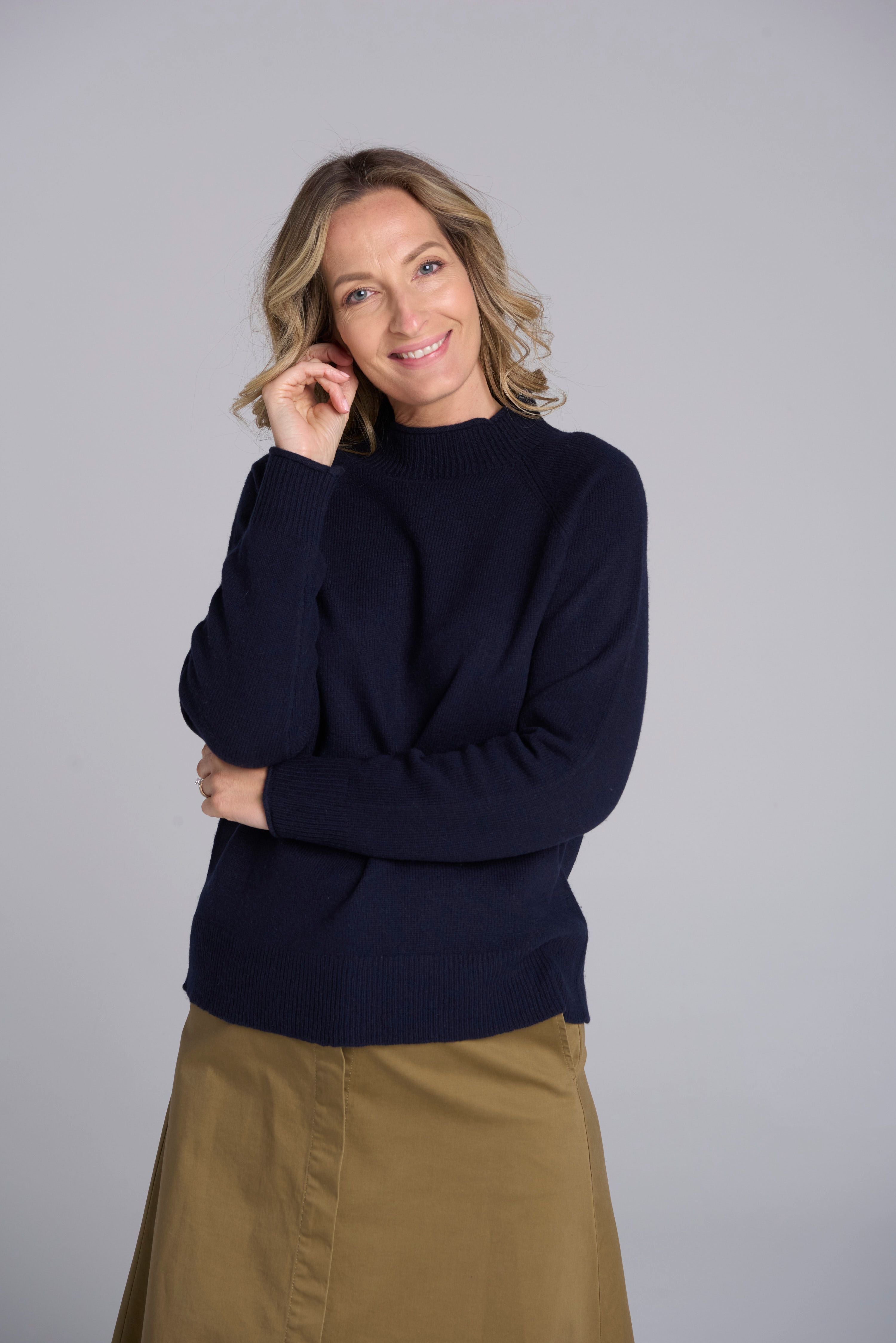 Goondiwindi Cotton Merino Funnel Neck Jumper