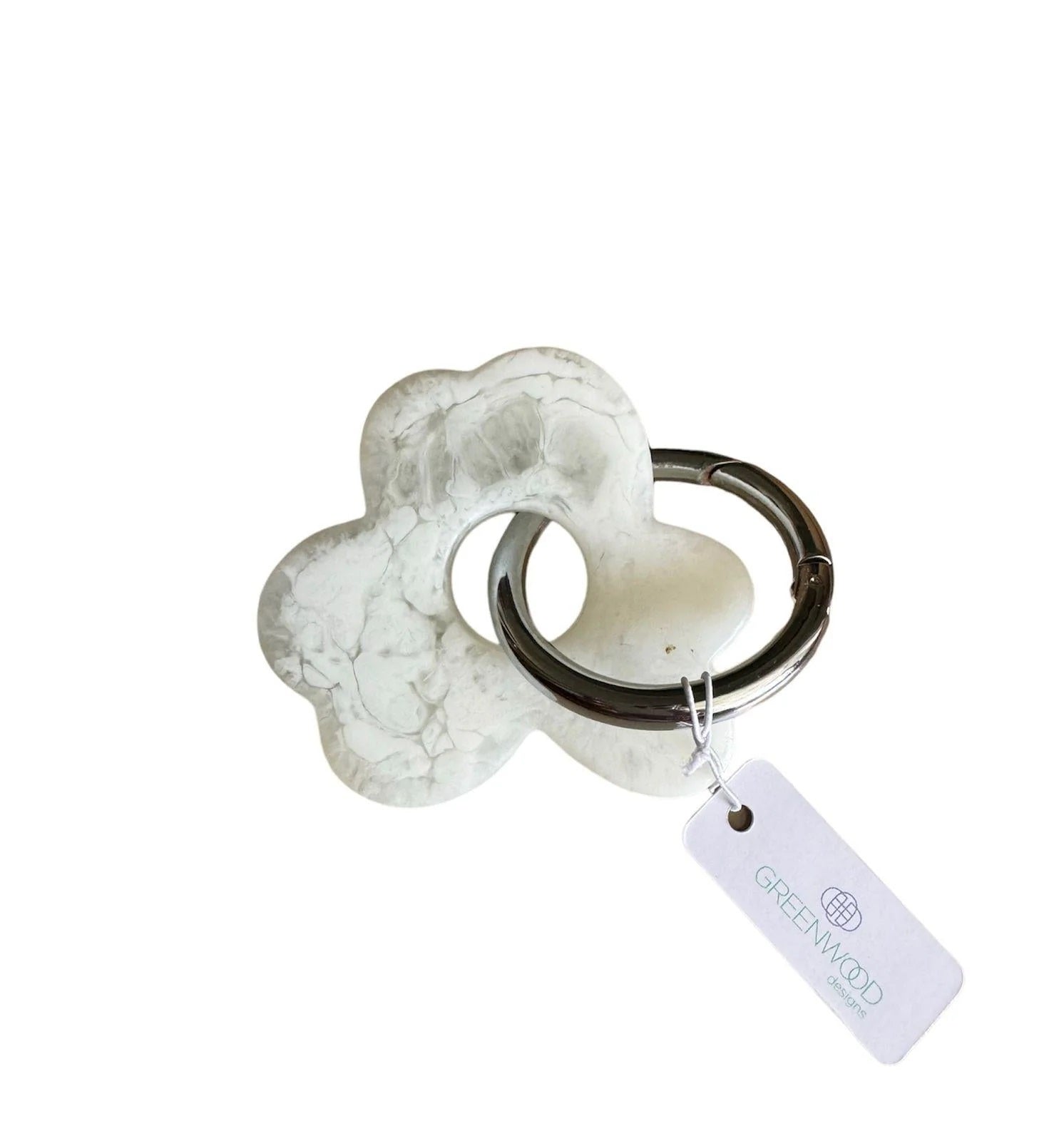 Greenwood Designs Floral Resign Keyrings