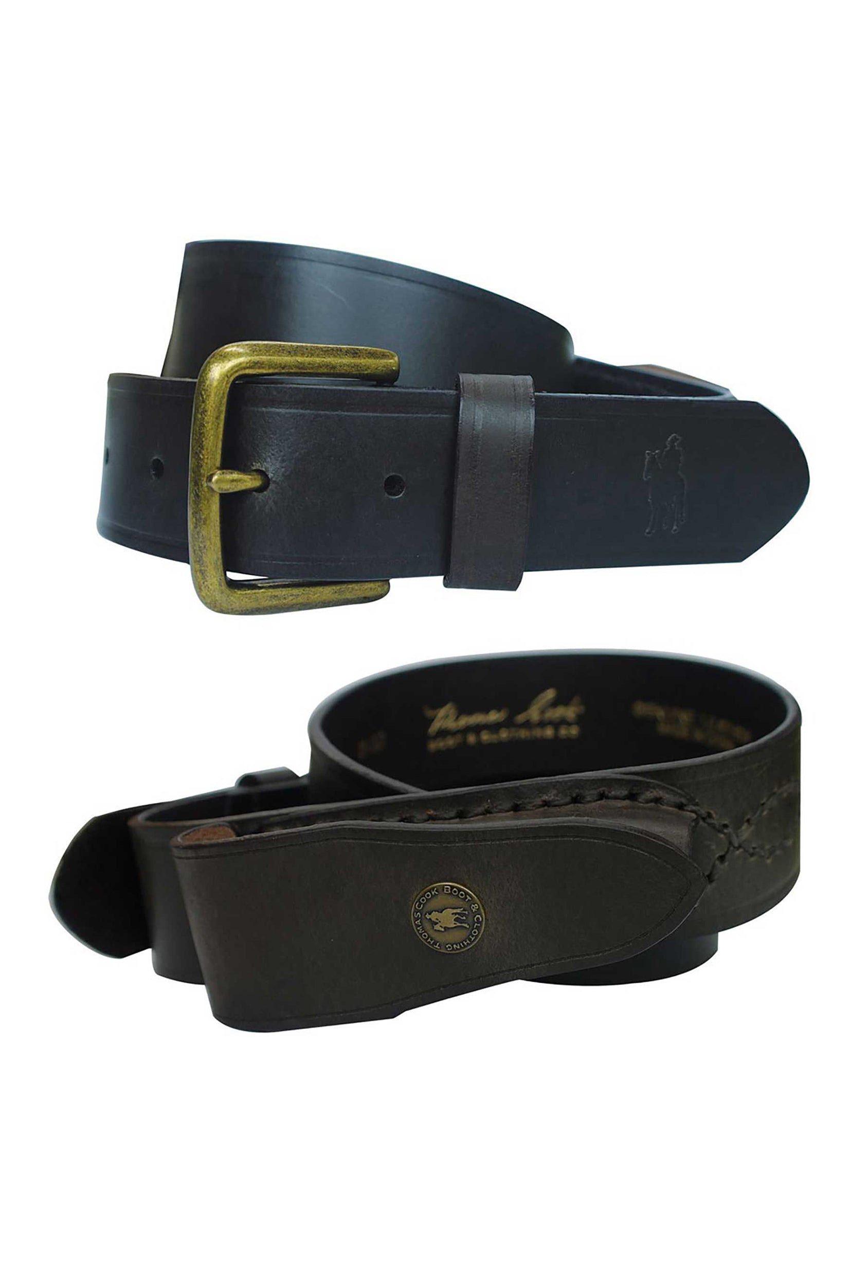 knife belt, pocket knife, leather belt, grenfell shops