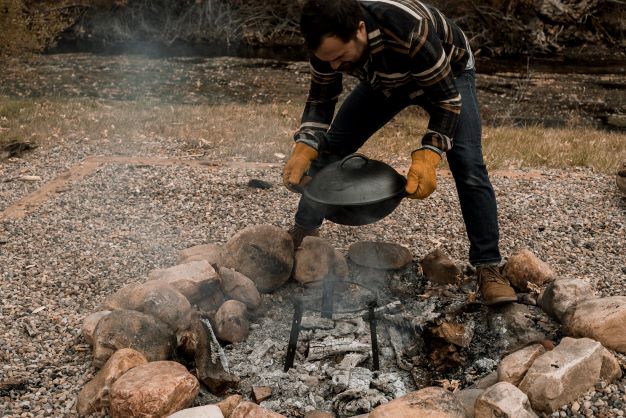 Barebones Outdoor Iron Oven - All in One Grill